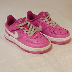 Nike Kids' Pink and White Sneakers